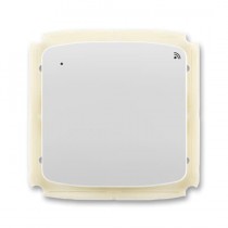 vysílač RF signálu s krátkocestným ovladačem, nástěnný, 868 MHz, šedá, design TANGO